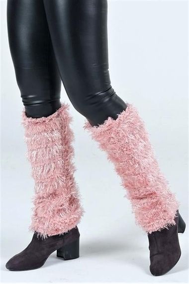 Markano Pink Tasseled Knitwear Leggings - photo 3