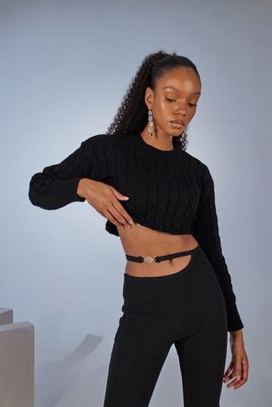 Merit Sweater Black - photo 1