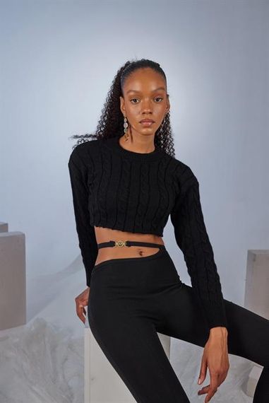 Merit Sweater Black - photo 3