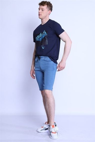 Erkek Sort Es Roy jogger 7079-01 أزرق - صورة 2