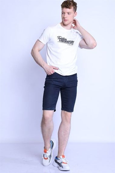 Мужские джоггеры Es roy 7079-03 синий и черный, 82.5% хлопок, 15% PES, 2.5% эластан, размеры S, M, L, XL, XXL - фото 3