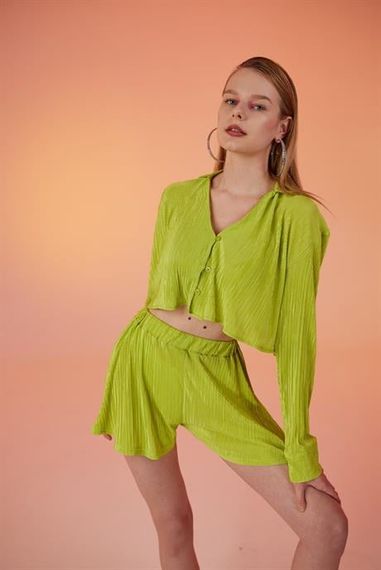 Comfy Şort Yeşil - fotoğraf 1