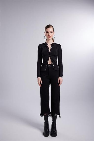 Markano Anna Bluz Siyah - photo 4