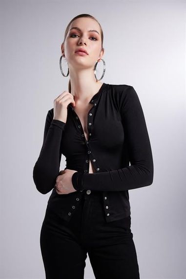 Markano Anna Bluz Siyah - photo 5