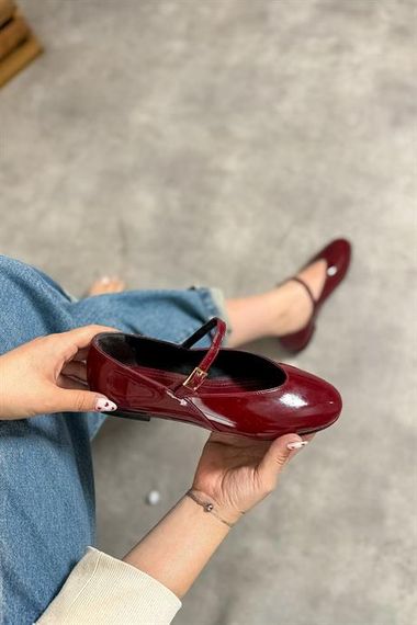 Markano Rayn Bordo Rugan Kadın Babet