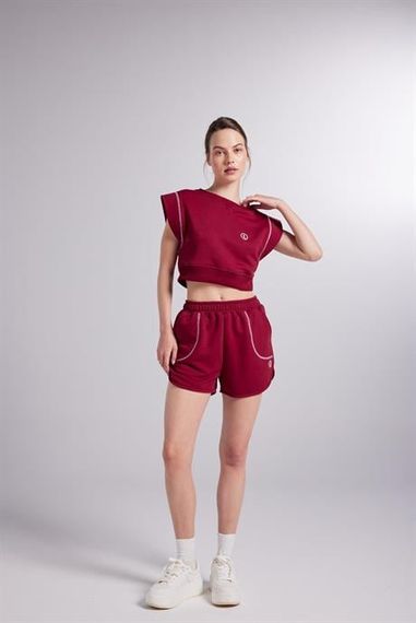 Футболка Markano Rhode бордового кольору, різні розміри: S, XS, M, L. - фото 4