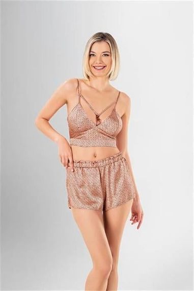 Markano  3'lü Şort Takımı Desenli - fotoğraf 3