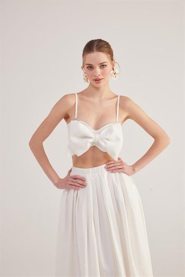 Markano Jazmin Bluz Beyaz - صورة 4