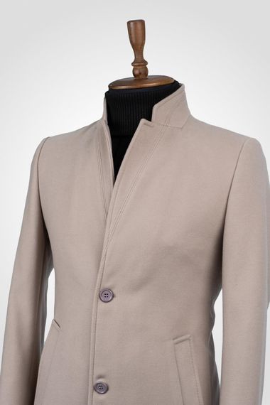 Suitmen Judge Collar Cachet Coat Biscuit - photo 2