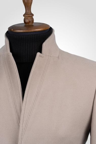 Suitmen Judge Collar Cachet Coat Biscuit - photo 4