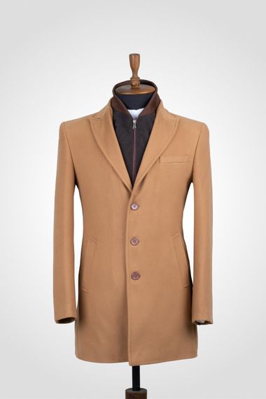 Suitmen Quilted Cachet Coat Light Camel - photo 1