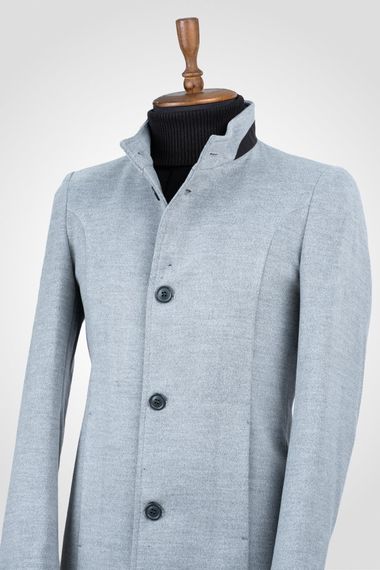 Suitmen Judge Collar Stamp Coat Light Gray 125021072-031 - photo 2