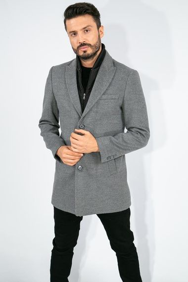 Suitmen Quilted Cachet Coat Gray - photo 3