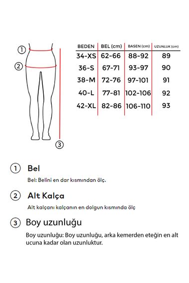 Kadın Snow Kot Rengi Derin Yırtmaçlı Yüksek Bel Uzun Denim Etek - fotoğraf 4