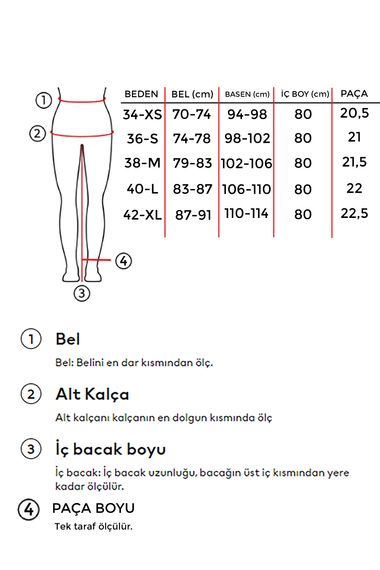Kadın Bordo Renk 20W4-35 Skater Fit Orta Bel %100 Koton Özel Yıkama Denim Jean - fotoğraf 4