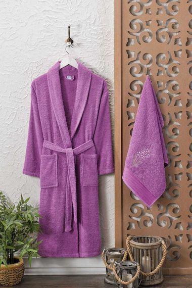 Men's/Women's Towel Bath Robe Cotton Men's and Women's Bathrobes