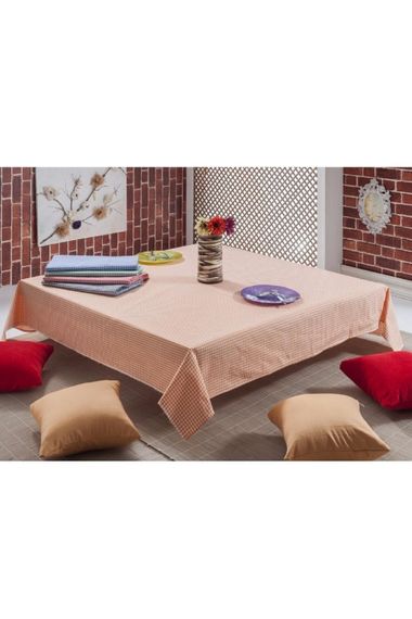 170x170cm. Zefir Pattern Triple Table Cloth / Table Cloth