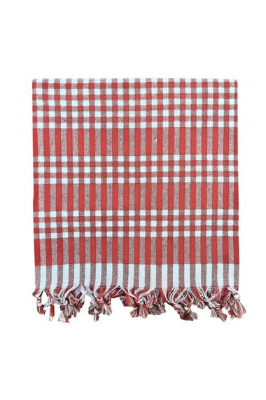 170x170 Gingham Floor Tablecloth Picnic Tablecloth Fringed