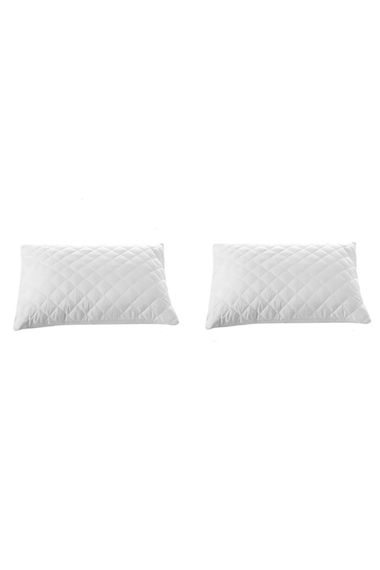 2 Pack Quilted Pillow Protector 100% Cotton 50X70