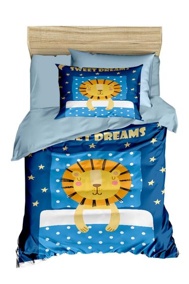 Newborn Baby Boy Duvet Cover Set 100% Cotton Sweet Dreams