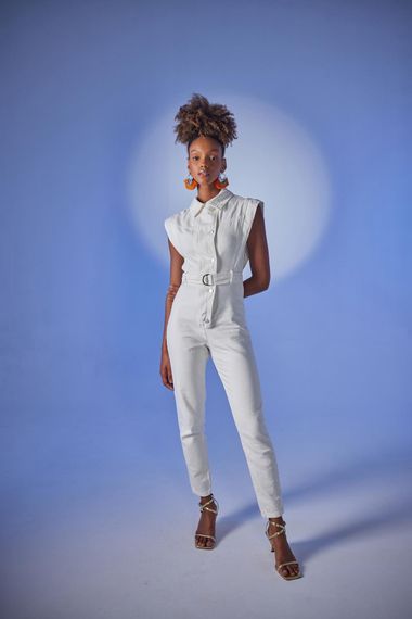 Perle Overalls White - photo 5