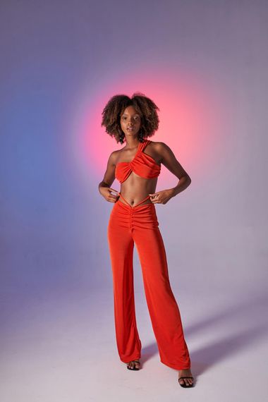 Beatrice Pants Orange - photo 2