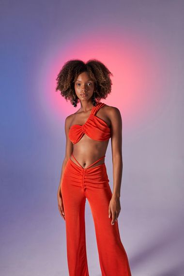 Beatrice Pants Orange - photo 4