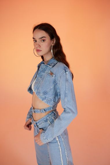 Biana Jean Jacket Blue - photo 2