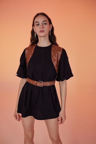 Vest Belt Brown - photo 1