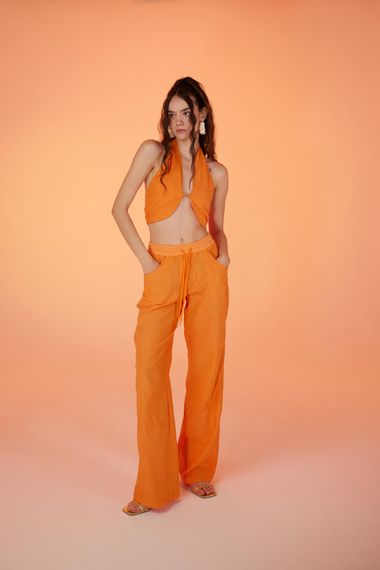 Rise Pants Orange - photo 1