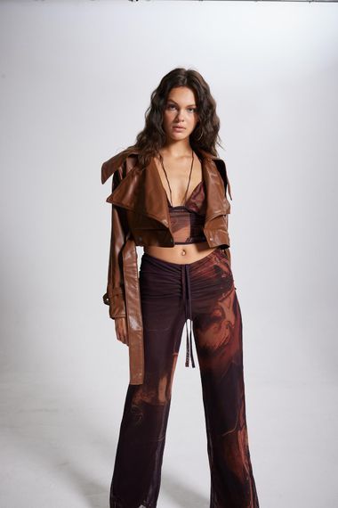 Mocha Pants Brown - photo 4