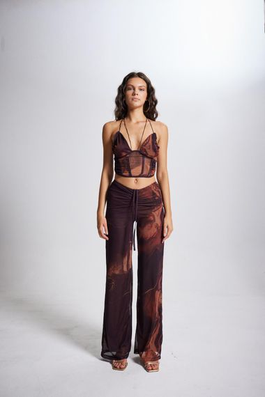 Mocha Pants Brown - photo 3