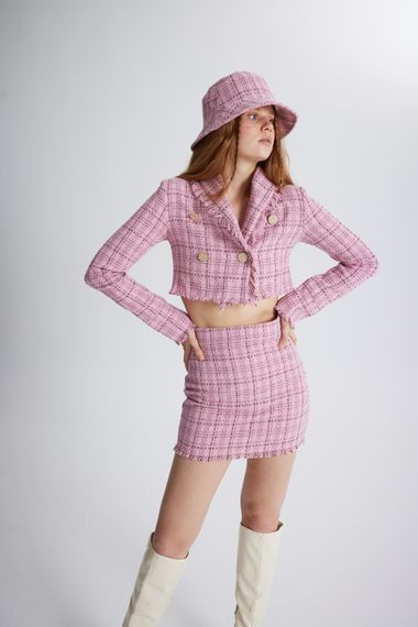 Tweed Jacket Pink - photo 4