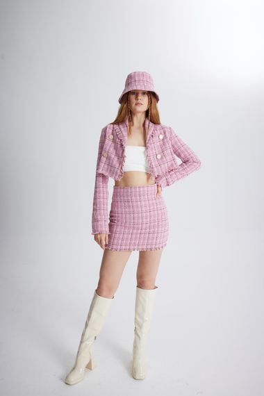 Tweed Jacket Pink - photo 5