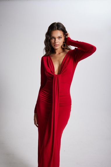 Moonlight Dress Red - photo 5