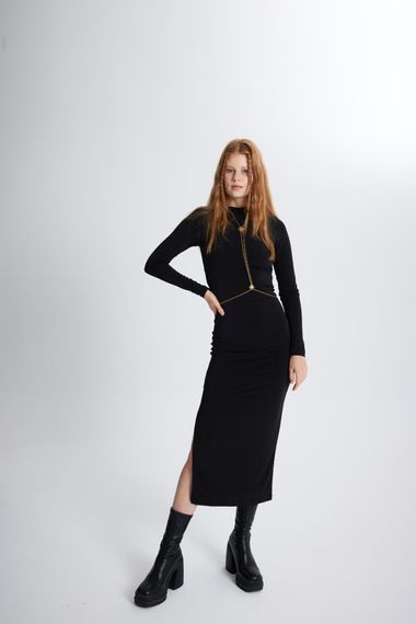 Barren Dress Black - photo 1