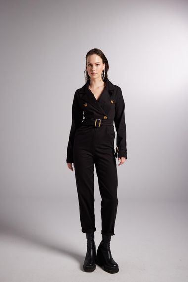 Solano Jumpsuit Black - photo 1