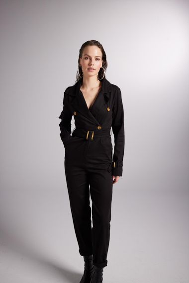 Solano Jumpsuit Black - photo 2