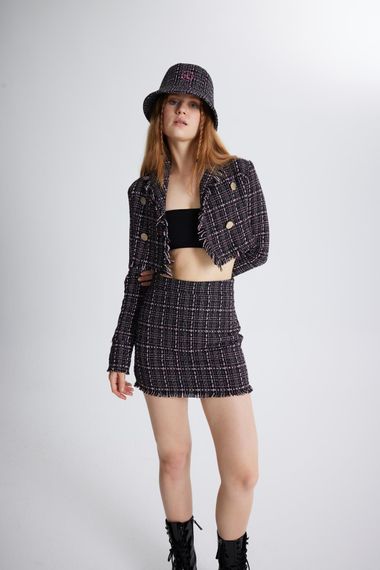 Tweed Jacket Black - photo 3