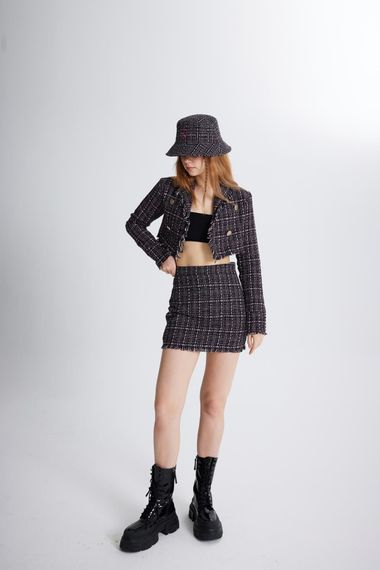 Tweed Jacket Black - photo 5