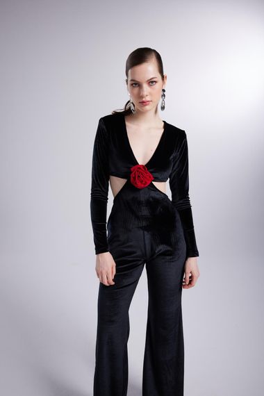 Samara Jumpsuit Black - photo 4