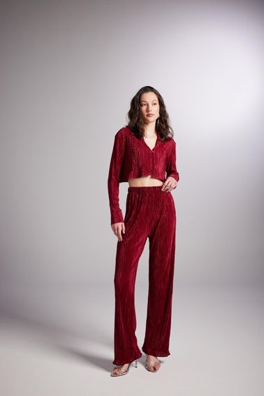 Comfy Pantolon Bordo - photo 2