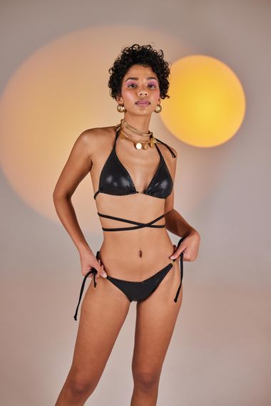 Ivory Bikini Top Black - photo 1