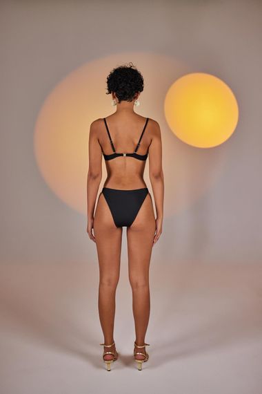 Sleek Bikini Bottom Black - photo 4