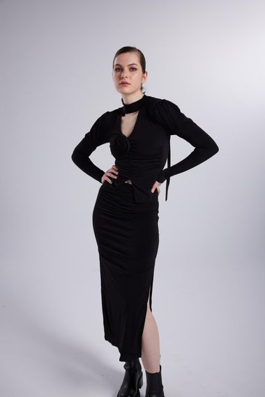 Serre Blouse Black - photo 2