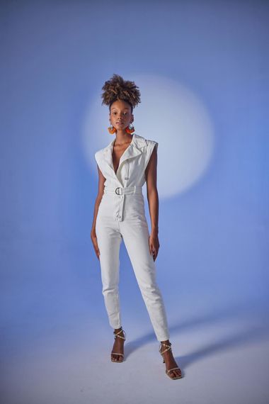 Perle Overalls White - photo 2