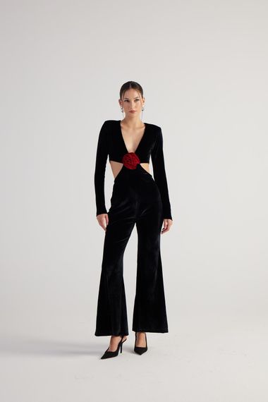 Samara Jumpsuit Black - photo 1