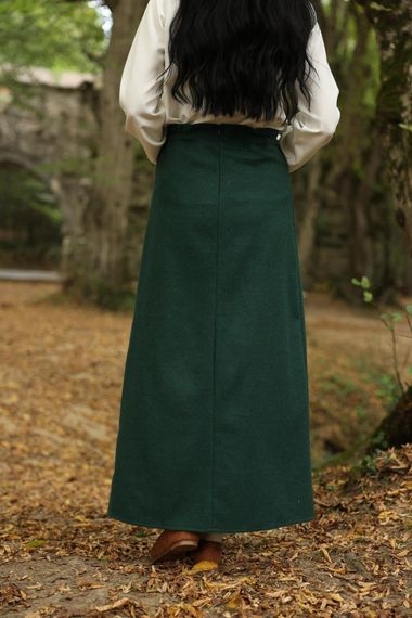 Emerald Green Long Skirt - photo 5