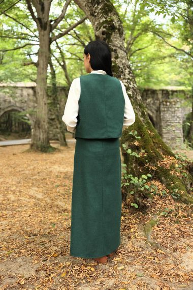 Emerald Color Short Stash Vest - photo 4