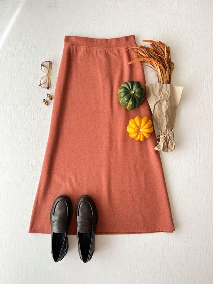  Salmon Stash Long Skirt - photo 2